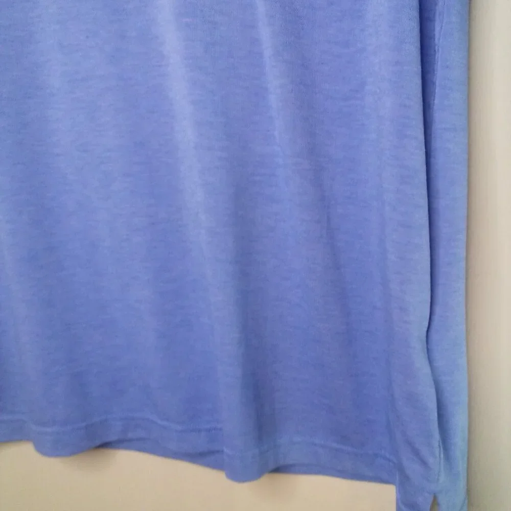 Adidas Polo Shirt Men M Mountaintop Golf Short Sleeve Blue